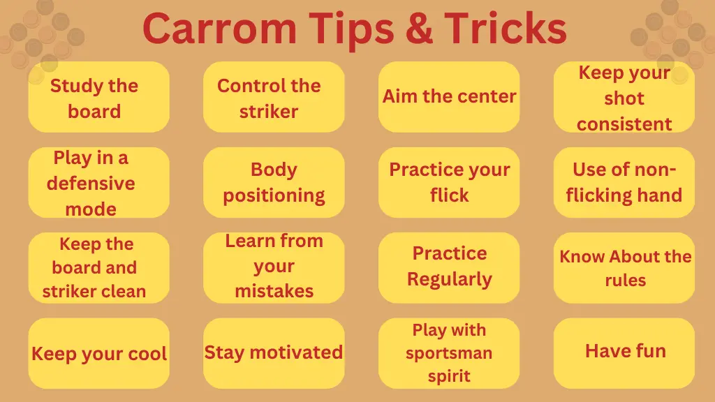 Carrom Tips & Tricks