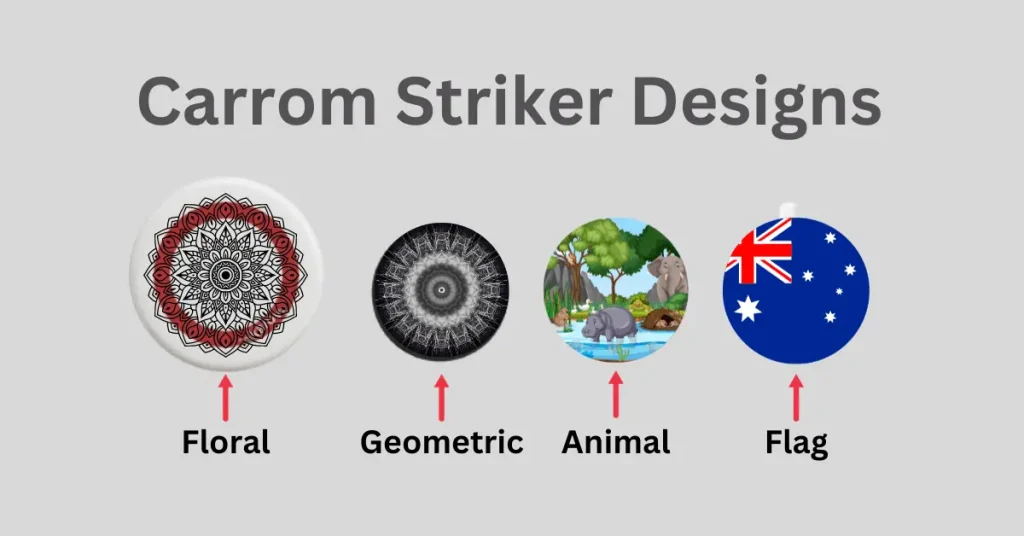 Carrom Striker Designs